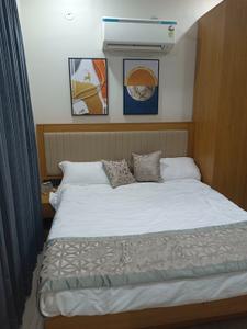 Bedroom Image of 658 Sq.ft 1 BHK Apartment / Flat for rent in Vijay Nagar Indore for Rs. 18000