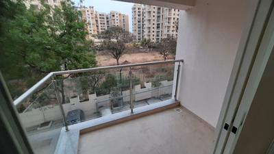 Balcony Image of 592 Sq.ft 1 BHK Apartment / Flat for rent in Kalcon Lillian, Wakad Pune for Rs. 18555