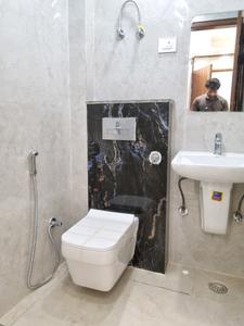 Common Bathroom Image of 550 Sq.ft 2 BHK Apartment / Flat for sale in Dwarka Mor New Delhi for Rs. 3700000