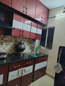 Kitchen Image of 1340 Sq.ft 2 BHK Independent House for rent in Vaibhav Nagar Indore for Rs. 25000