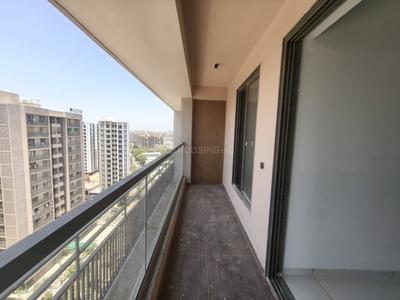 Balcony Image of 968 Sq.ft 3 BHK Apartment / Flat for sale in Trinity Sky, Bopal Ahmedabad for Rs. 9600000