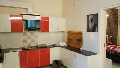 Kitchen Image of 150 Sq.ft 1 BHK Builder Floor for sale in Gurpreet Modern Valley, Khanpur Mohali for Rs. 1100000