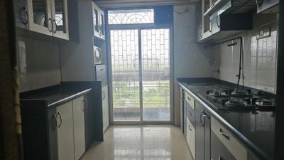Kitchen Image of 1350 Sq.ft 3 BHK Apartment / Flat for rent in Pruthvi Manisha Paradise, Kalamboli Navi Mumbai for Rs. 40000