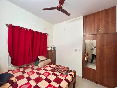 Bedroom Image of 1000 Sq.ft 2 BHK Builder Floor for rent in New Tippasandra Bengaluru for Rs. 45000
