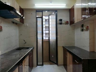 Kitchen Image of 645 Sq.ft 1 BHK Apartment / Flat for sale in Poonam Park View Phase I, Virar West Virar for Rs. 3799000