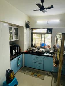 Kitchen Image of 700 Sq.ft 1 BHK Apartment / Flat for sale in Thane West Thane for Rs. 9000000