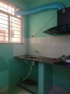 Kitchen Image of 480 Sq.ft 1 BHK Apartment / Flat for sale in Shapoorji Pallonji Shukhobrishti Spandan Phase 9 , New Town Kolkata for Rs. 2250000