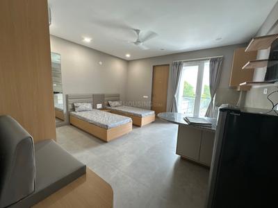Hall Image of 500 Sq.ft 1 RK Builder Floor for rent in Mahalakshmi Nagar Indore for Rs. 19000