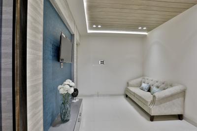 Living Room Image of 615 Sq.ft 1 BHK Apartment / Flat for sale in Symphony Bldg No 4 Type D E E1 Wing A B And C, Boisar Mumbai for Rs. 1788000