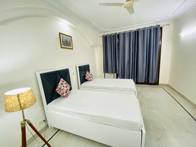 Bedroom Image of Sneha Girls PG Nearby Unitech Cyber Park in Sector 46, Gurgaon