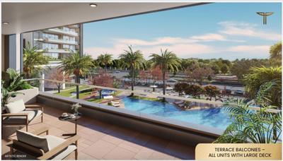Balcony Image of 3461 Sq.ft 5 BHK Apartment / Flat for sale in Eldeco Trinity, Gomti Nagar Lucknow for Rs. 36300000