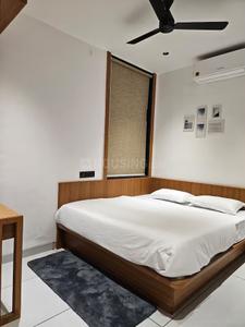 Bedroom Image of 1400 Sq.ft 2 BHK Apartment / Flat for rent in Vijay Nagar Indore for Rs. 23000