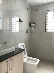 Common Bathroom Image of 358 Sq.ft 1 RK Apartment / Flat for rent in Mahadevapura Bengaluru for Rs. 18000