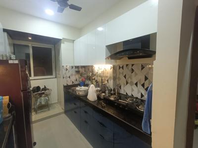Kitchen Image of 450 Sq.ft 1 BHK Apartment / Flat for sale in Shree Savali, Thane West Thane for Rs. 4600000