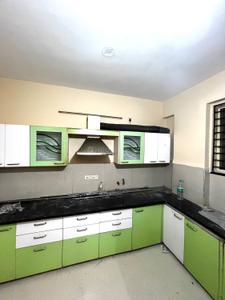 Kitchen Image of 1126 Sq.ft 2 BHK Apartment / Flat for rent in Shikhar Balaji Heights, Mahalakshmi Nagar Indore for Rs. 22000
