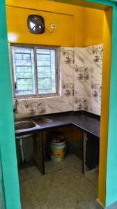Kitchen Image of 450 Sq.ft 1 BHK Builder Floor for sale in Nayabad Kolkata for Rs. 1800000