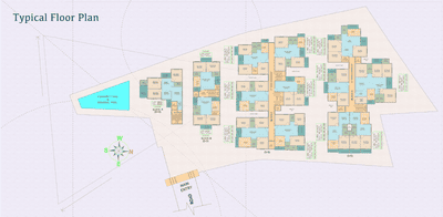 Image of 1747 Sq.ft 3 BHK Apartment / Flat for sale in Patia, Bhubaneswar for Rs. 13300000