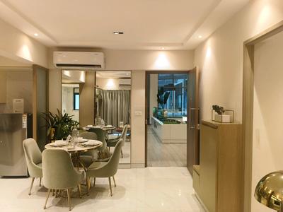 Living Room Image of 660 Sq.ft 1 BHK Apartment / Flat for sale in Runwal Gardens Phase 3 Bldg No 24 To 26, Dombivli East Thane for Rs. 6400000