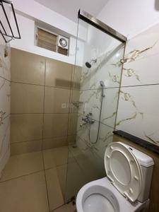 Bathroom Image of 1100 Sq.ft 2 BHK Apartment / Flat for rent in Mahalakshmi Nagar Indore for Rs. 45000
