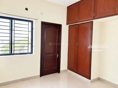 Bedroom Image of 1200 Sq.ft 2 BHK Builder Floor for rent in Manapakkam Chennai for Rs. 20000