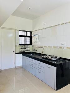 Kitchen Image of 950 Sq.ft 2 BHK Apartment / Flat for rent in Magarpatta Iris, Magarpatta City Pune for Rs. 34000