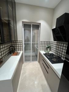 Kitchen Image of 800 Sq.ft 2 BHK Apartment / Flat for sale in Chandiwala Pearl Providence, Andheri West Mumbai for Rs. 16500000