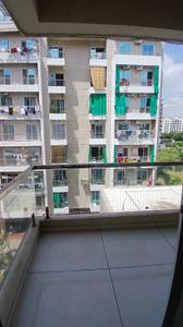 Balcony Image of 1150 Sq.ft 3 BHK Apartment / Flat for rent in Harni Vadodara for Rs. 25000
