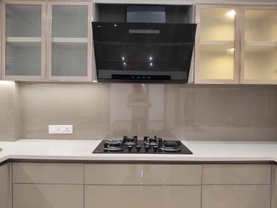Kitchen Image of 480 Sq.ft 1 BHK Builder Floor for rent in Sector 30 Gurgaon for Rs. 28000