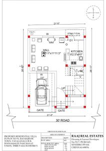 Image of 1263 Sq.ft 2 BHK Villa for sale in Raj Majestic Town, Poonamallee, Chennai for Rs. 7301256