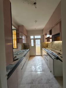Kitchen Image of 2415 Sq.ft 4 BHK Apartment / Flat for rent in Rise Organic Ghar, Lal Kuan Ghaziabad for Rs. 50000