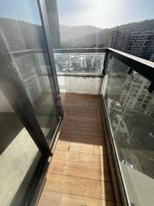Balcony Image of 1900 Sq.ft 3 BHK Apartment / Flat for rent in Thane West Thane for Rs. 70000