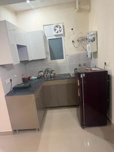 Kitchen Image of 650 Sq.ft 1 BHK Apartment / Flat for rent in Noida Extension Greater Noida for Rs. 18000