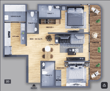 3 BHK Flat