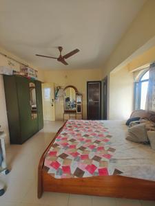 Bedroom Image of 1200 Sq.ft 2 BHK Apartment / Flat for rent in Sagar Darshan Towers, Nerul Navi Mumbai for Rs. 72000
