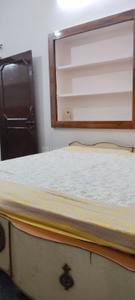 Bedroom Image of 520 Sq.ft 1 BHK Builder Floor for rent in Gandhi Path West Jaipur for Rs. 14500