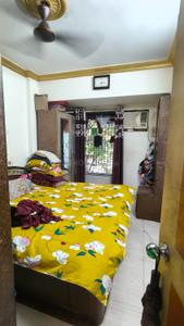 Bedroom Image of 580 Sq.ft 1 BHK Apartment / Flat for rent in Sanpada Navi Mumbai for Rs. 35000