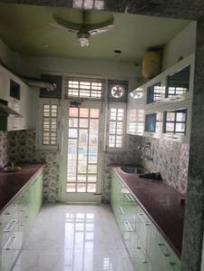 Kitchen Image of 1800 Sq.ft 3 BHK Builder Floor for rent in Indira Nagar Lucknow for Rs. 29000