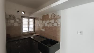 Kitchen Image of 750 Sq.ft 1 BHK Builder Floor for rent in Mahadevapura Bengaluru for Rs. 25500