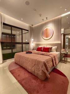 Bedroom Image of 950 Sq.ft 2 BHK Apartment / Flat for sale in Lodha Bellavista, Thane West Thane for Rs. 16100000