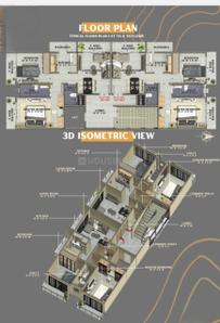 Image of 1165 Sq.ft 2 BHK Apartment / Flat for sale in Lokmanya Nagar, Nagpur for Rs. 4900000