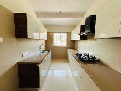 Kitchen Image of 2400 Sq.ft 5 BHK Apartment / Flat for sale in Narmada Lifestyle Building No 3, Bhayandar West Mira Bhayandar for Rs. 23000000