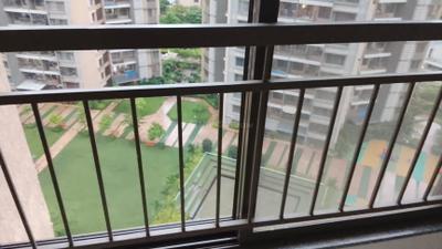 Balcony Image of 910 Sq.ft 2 BHK Apartment / Flat for rent in Manhattan, Charholi Budruk Pune for Rs. 32000