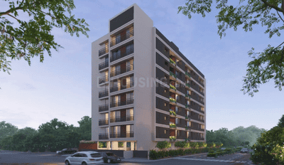 Image of 1344 Sq.ft 3 BHK Apartment / Flat for sale in Gokul Flora, University Area, Ahmedabad for Rs. 18300000