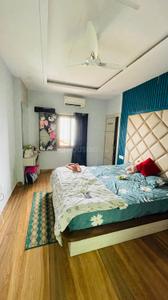 Bedroom Image of 1250 Sq.ft 1 BHK Builder Floor for rent in Indra Puri Colony Indore for Rs. 14500