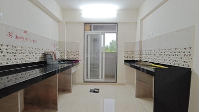 Kitchen Image of 1450 Sq.ft 3 BHK Apartment / Flat for rent in Squarefeet Mahavir Square, Thane West Thane for Rs. 50000