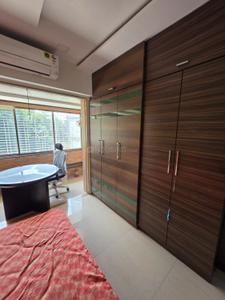 Bedroom Image of 1050 Sq.ft 3 BHK Apartment / Flat for rent in Breeze Park, Kopar Khairane Navi Mumbai for Rs. 90000