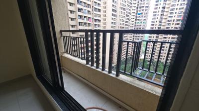 Balcony Image of 580 Sq.ft 1 BHK Apartment / Flat for sale in Raunak City Sector IV D6, Kalyan West Kalyan for Rs. 3900000