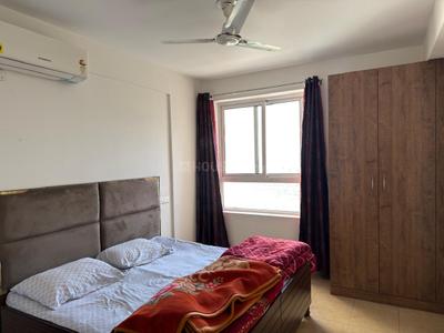 Bedroom Image of 1000 Sq.ft 2 BHK Apartment / Flat for rent in Sushma Joynest MOH 1, Bir Chhat Mohali for Rs. 27000