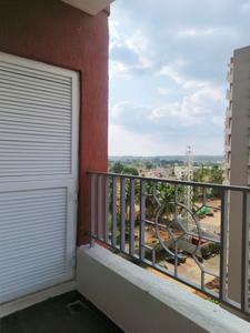 Bedroom One Image of 1008 Sq.ft 2 BHK Apartment / Flat for sale in Ajmera Lakeside Paradise, Yelahanka Bengaluru for Rs. 11200000