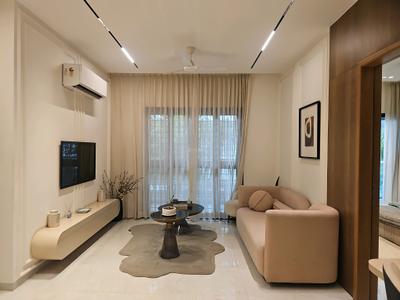 Living Room Image of 1575 Sq.ft 3 BHK Apartment / Flat for sale in Triaa One Aretha D, Dhanori Pune for Rs. 11256789